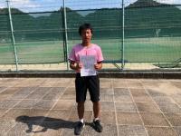 Aクラスシングルス優勝 越智 Aクラスシングルス優勝 越智