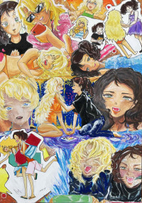 「想い出」　渡邊　七月の波をつかめて